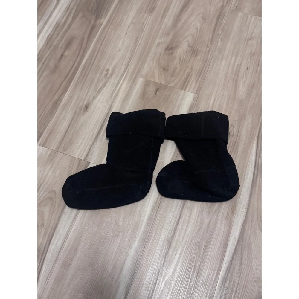 Hunter Black Fleece Boot Socks Liners Size‎ M US 5-7 UAS3011AAA
